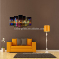 Hong- Kongnacht-Landschaft-Bild-Leinwand / gestreckte Leinwand-Kunst / Malerei-Druck